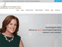 Tablet Screenshot of fletcherphd.com